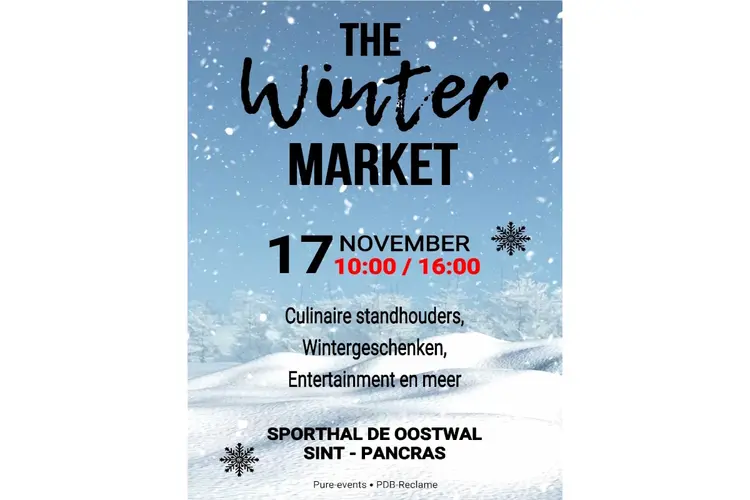 Beleef de magie van de Wintermarkt in Sint Pancras