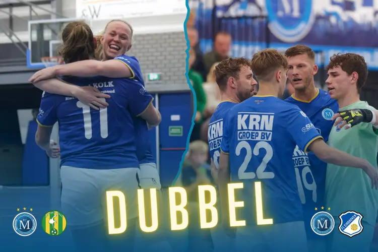 Opnieuw "dubbel" bij FC Marlène. Vrijdag zowel vrouwen als heren thuis in Waardergolf