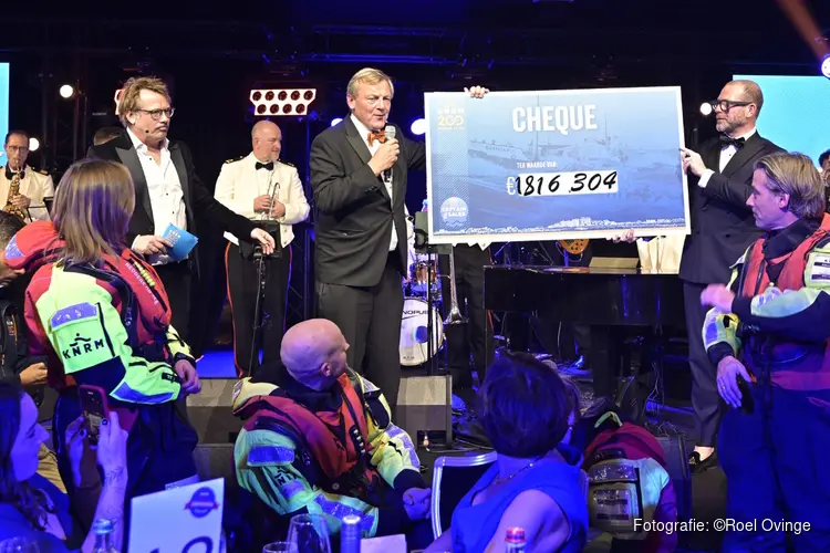 Recordopbrengst Reddersgala voor jarige KNRM