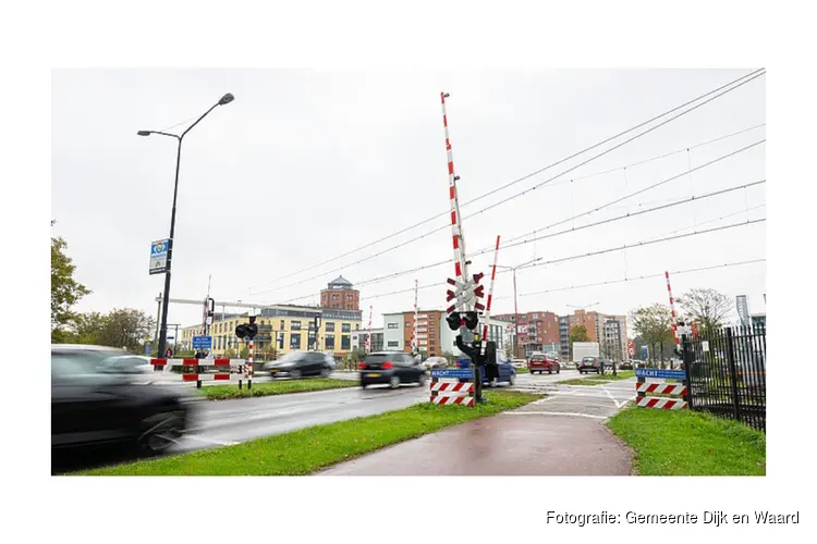 Afsluiting spooroverweg Zuidtangent op 6 januari 2025