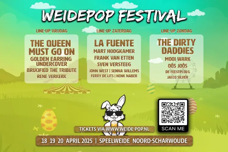 Tribute, Hollands en Boerenrock op Weidepop 2025